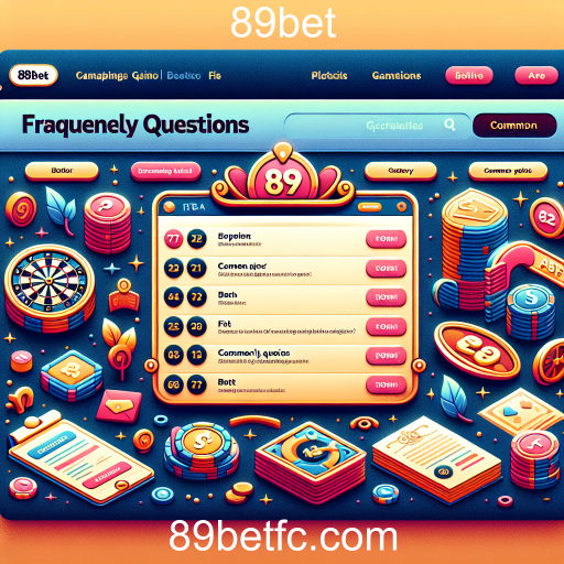 Descubra a Categoria de Perguntas Frequentes no 89bet